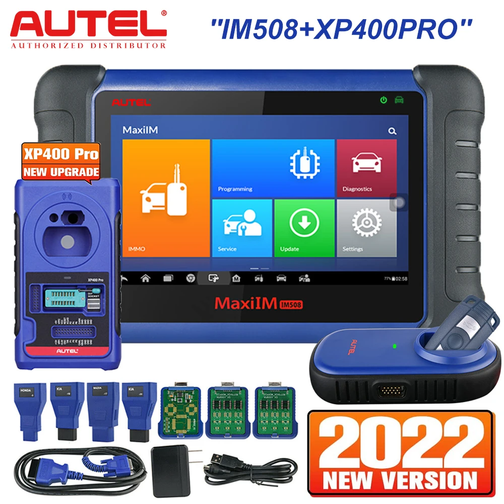 Профессиональный инструмент программирования ключей Autel IM508 XP400PRO автомобильный