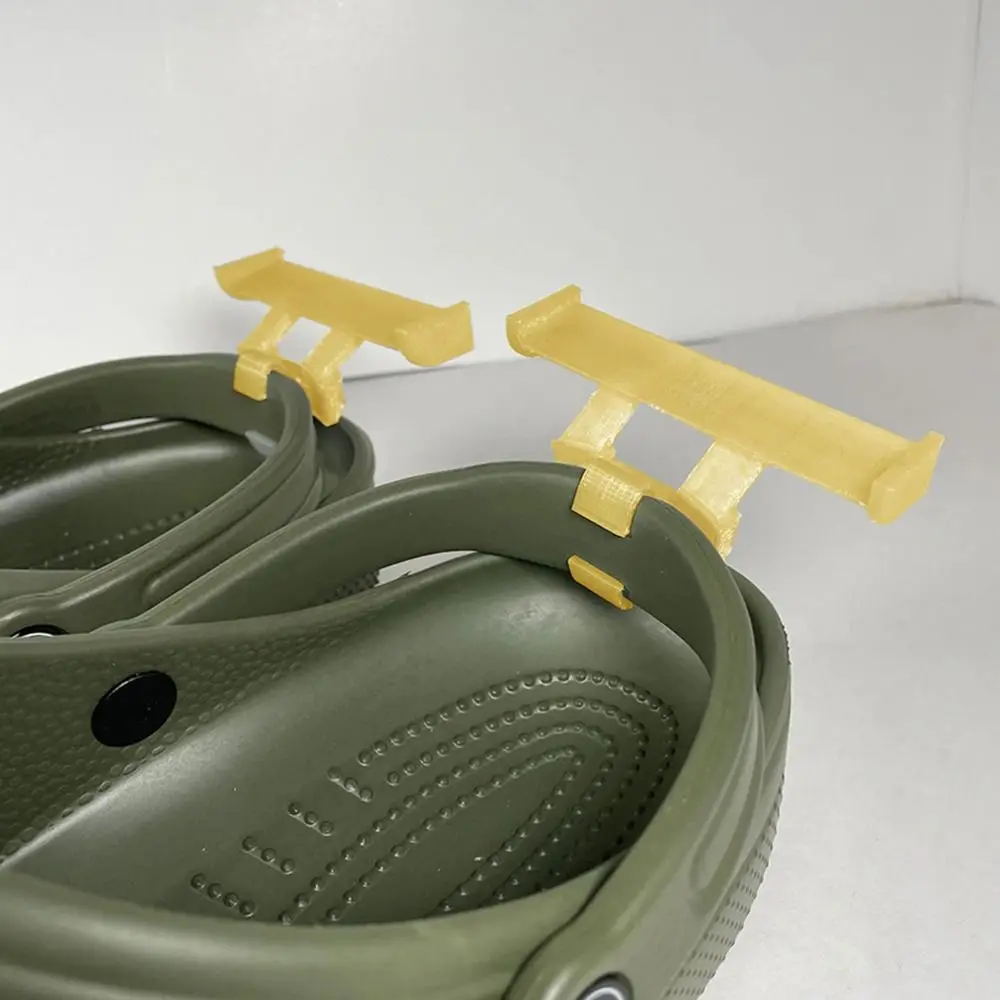 2Pcs Decorations for Sandals Clog Sandals Croc Cave Slipper Tail Decoration Charm Buckle Shoe Decoration Clips Shoes Buckle Clip
