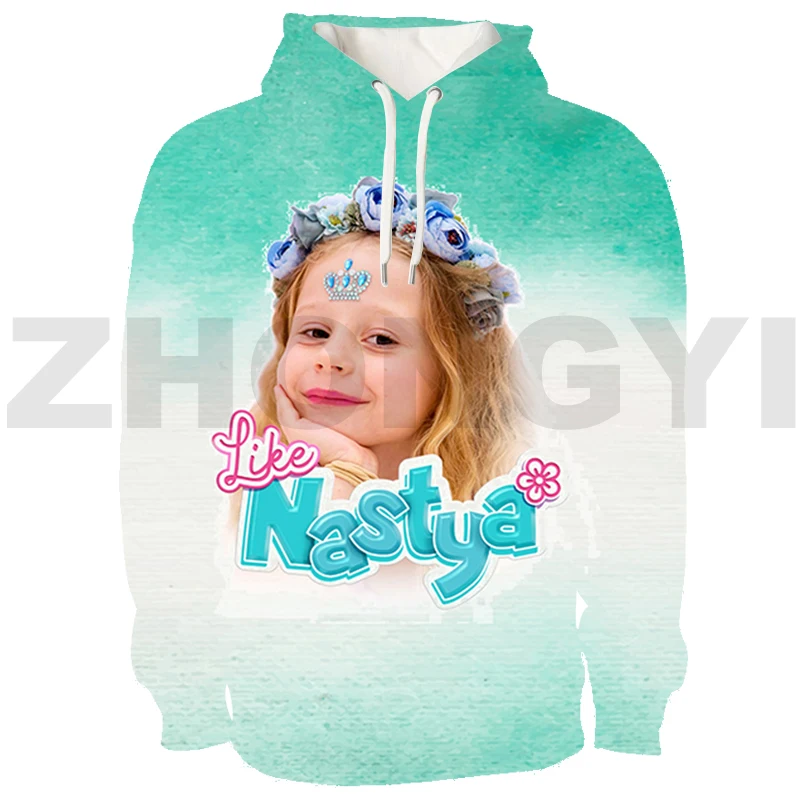

New Russia Like Nastya Hoodie Women 3D Print Streetwear Anime Like Nastya Pullover Sweatshirt Girls Lounge Wear Harajuku Adults