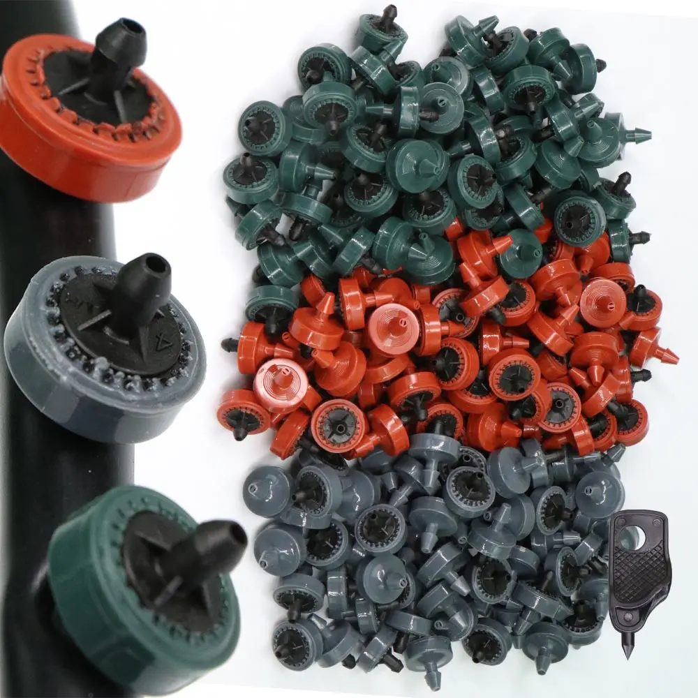 Plants Irrigation Kits Drip Irrigation Spike Irrigation Fittings Drip Irrigation Sprinklers Drip Irrigation Garden Dripper Drip Irrigation Stakes 20PCS 2L 4L 8L Automatic Pressure Compensated Dripper Agricultural Garden Lawn Drip Irrigation Steady Flow Emitters 4/7mm Hose