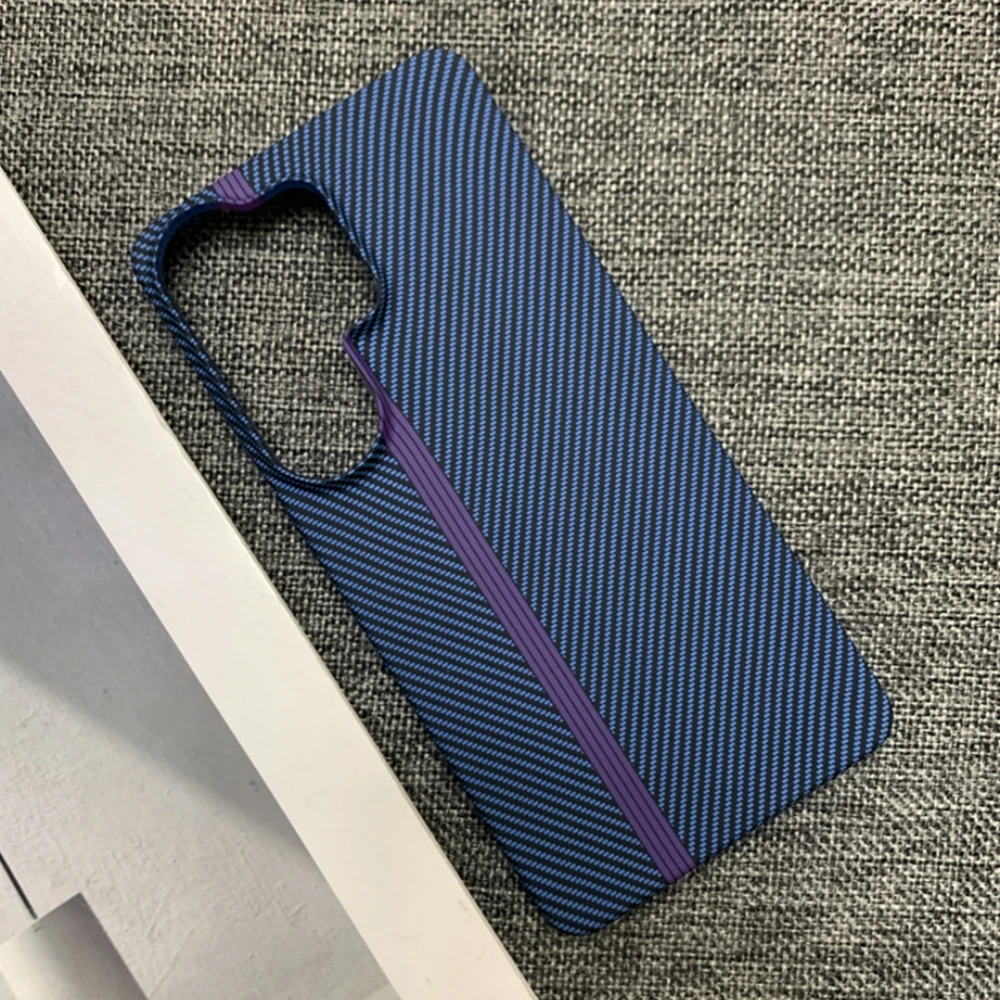 Ultra Slim Carbon Fiber Luxury Thin Business Armor Cover
