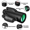 5000M Powerful Monocular 12x50 Monocular Long Reach Portable Telescope High Magnification Professional for Camping 5