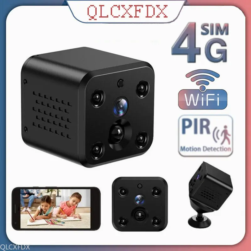 4g Sim Card Mini 1080p Camera Built In 3000mah Battery Ip Video Record