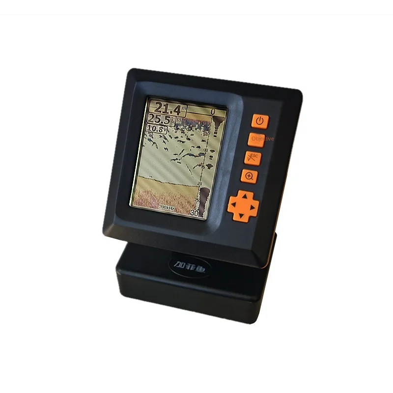 고주파 고화질 비주얼 소나 어군탐지기 (해양 래프트 및 루어 낚시용) 실제 소나 어군탐지기