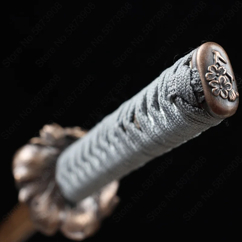 103cm Japan Wood Katana Iaido Training Props Wood Sword Bushido Training Cassia Siamea For Cosplay 4