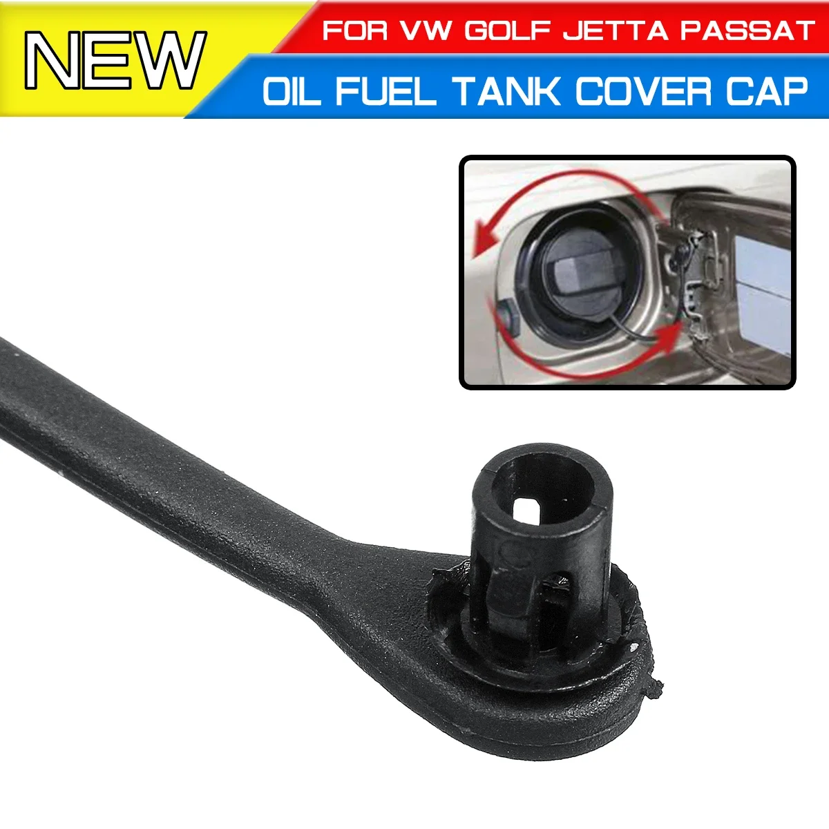 

Universal Car Tank Cover Line Oil Fuel Cap Petrol Diesel For VW Golf Jetta Passat For Audi A4 A6 A8 For Skoda Octavia Leon Inner