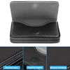 PU Leather Business Card Holder Men Credit Card Holder Large Capacity Wallets Women Metal Bank Card Case With Magnetic Shut 2