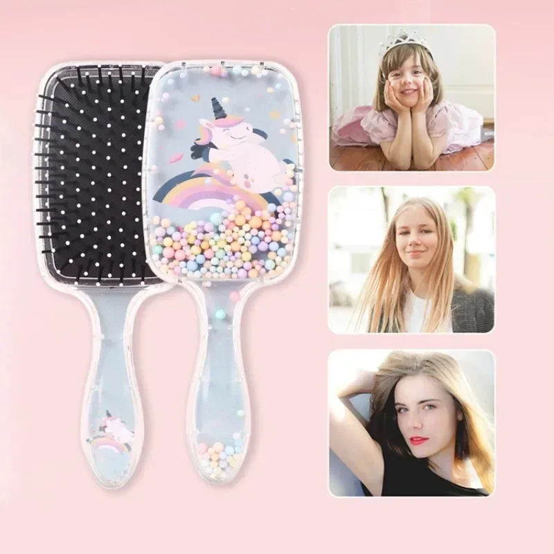 Kids Hair Comb Brush Kawaii Cartoon Animal Panda Massage Air Cushion Comb for Girl