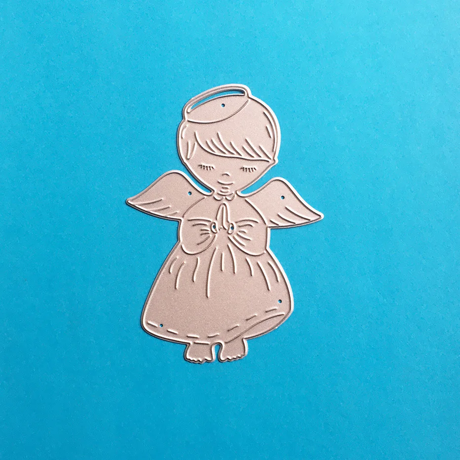 

The Praying Boy Scrapbooking Cutting Dies Yiwu stock clearance DIY Paper gift Card Making metal craft Album