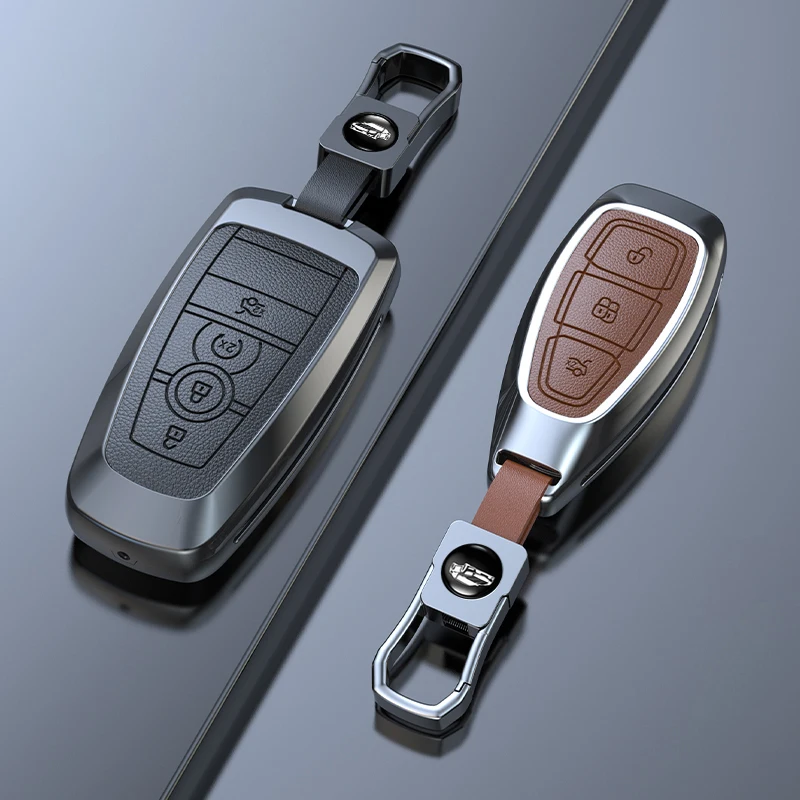 

Car Key Case for Ford Fusion Mustang Explorer F150 Edge Mondeo Mk5 Focus Mk4 2019 2020 2021 Covers Accessories wholesale