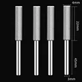 4pcs Silver 4mm