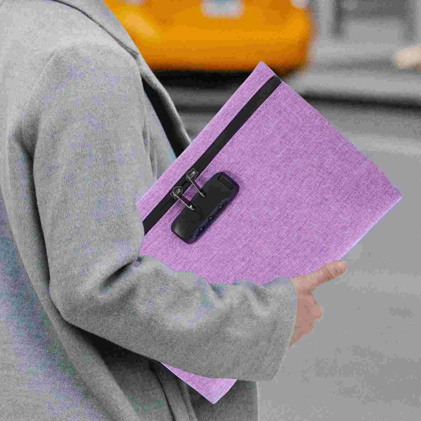 Travel Wallet Mens Combination Lock Storage Bag Zippered Money Small Locking 3000X2000X550CM with Cash Bags Locks