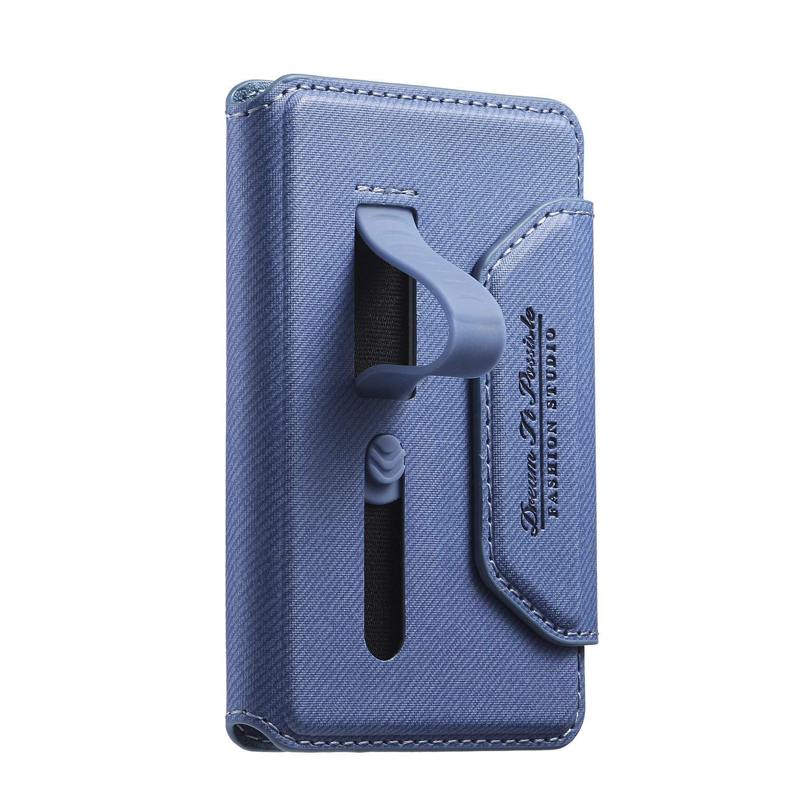 Premium Magnetic Leather Wallet with Hidden Stand & Card Holder Pocket