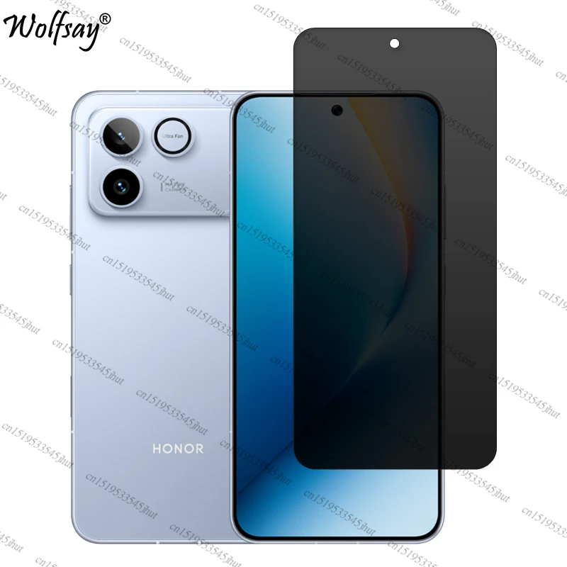 Enhanced Privacy Anti-Spy Tempered Glass Screen & Camera Lens Protector