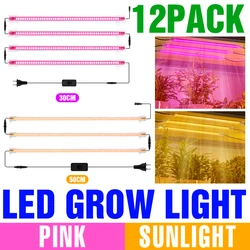 LED Plants Grow Light Full Spectrum Phyto Lamp Flower Seeds Indoor Cultivation Light For Seedlings Hydroponics Growbox Phytolamp
