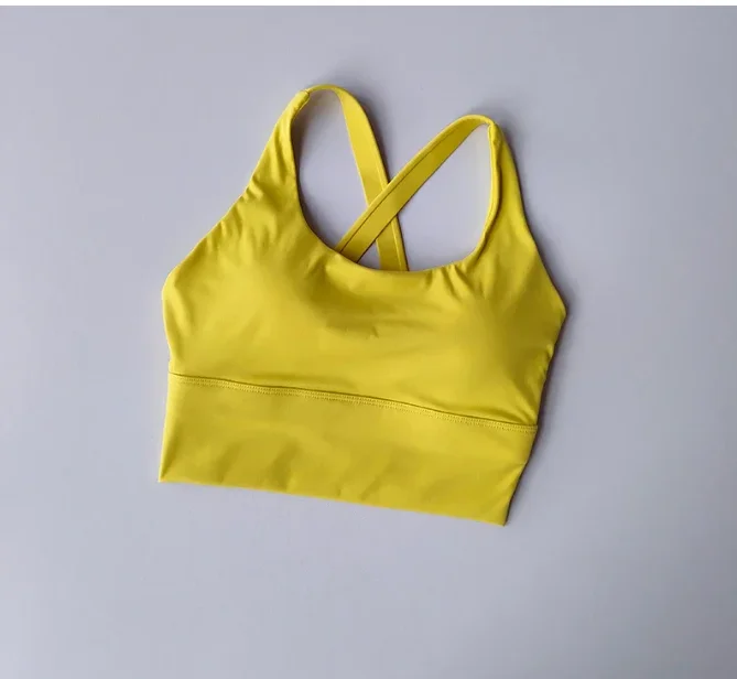 Sports Bra All-in-one Breast High-intensity Professional Shock-proof Huddle Running Yoga Fitness Summer Cloth