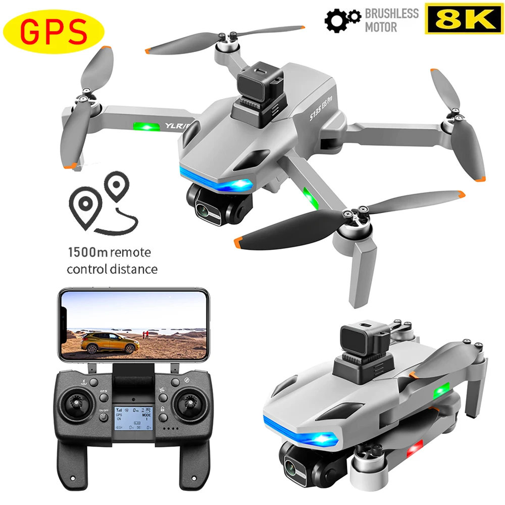 5G GPS Drone Professional 8K HD Camera Drone 5 Star Drones
