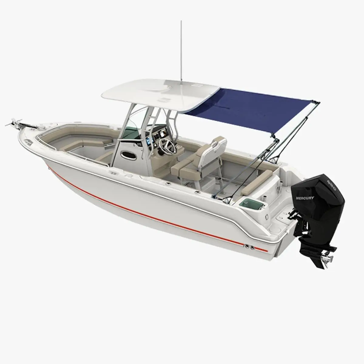 Marine Boat Shade Bimini Top Extension Boat T-top Canopy with BSCI Customized Size