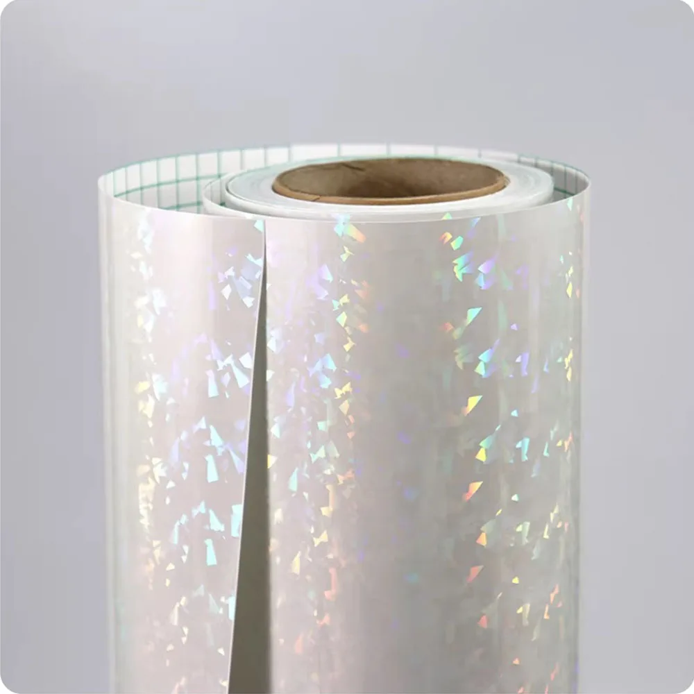 0.635X30m 콜드 라미네이션 필름 레이저 콜드 라미네이션 필름 사진 앨범 플레인 글래스 샤터드 홀로그램 필름