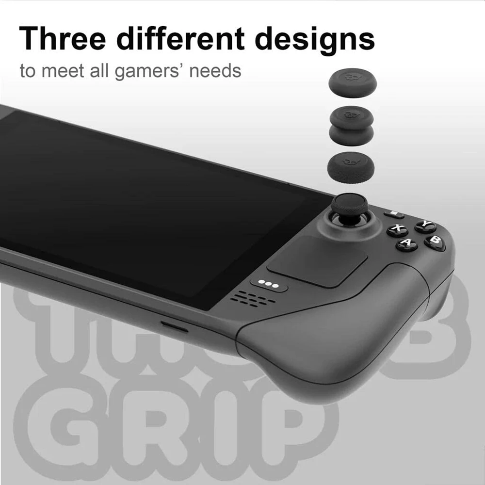 Ergonomic Joystick Caps for Steam Deck Gaming Consoles Anti-Slip Durable Thumb Grip Covers,Easy Install,Hot Sale,Free Shipping - 3