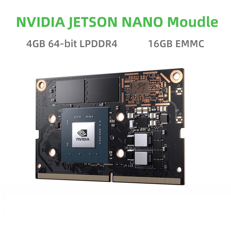 

Оригинальный миниатюрный модуль NVIDIA Jetson Nano, 4 Гб 64-разрядный LPDDR4 16 Гб eMMC 5,1 Flash