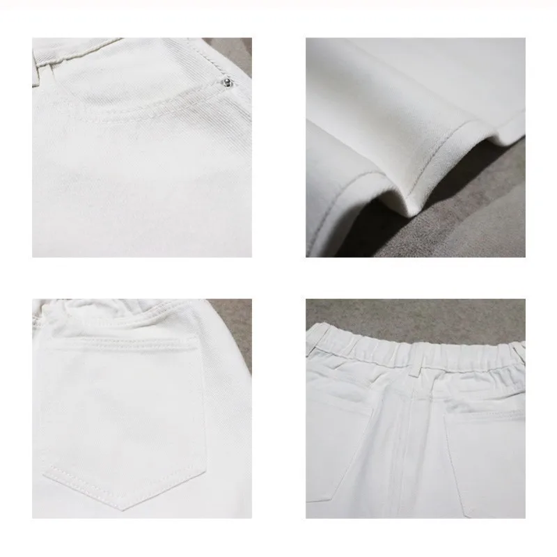 White Jeans Men Loose Denim Trousers Neutral straight pants pour hommes Wide Jeans Streetwear Casual Man Women Pants Bagy jeans 5