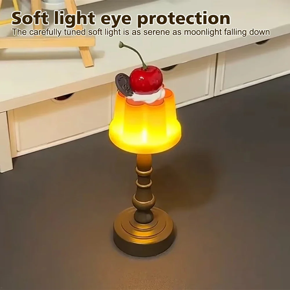 Mini Night Light LED Desk Lamp Battery Powered Desk Bedside Bedroom Bar Room Decor Atmosphere Sleeping Light kid Gifts led night light night light led night lamp