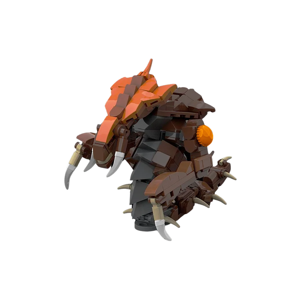

Gobrick MOC игровая Звездная игра Zerg Hydralisk строительные блоки Slothien существо Terraners Bunkers diy Impaler BricksToy детский подарок