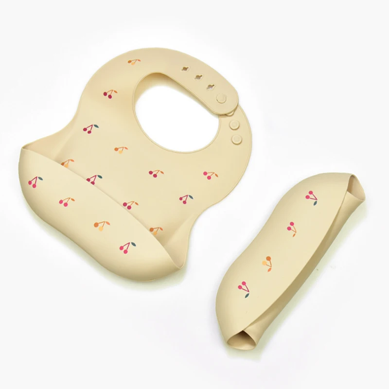 Silicone Bibs For Newborn Baby Feeding Tableware Waterproof Baby Bibs For Toddler Feedings Bibs Burp Cloths Bandana Baby Stuff 5
