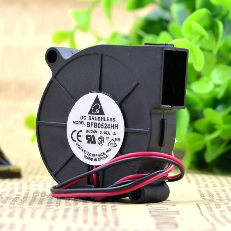 

5015 24V 0.16A 5CM TURBINE CENTRIFUGE BLOWER COOLING FAN BFB0524HH