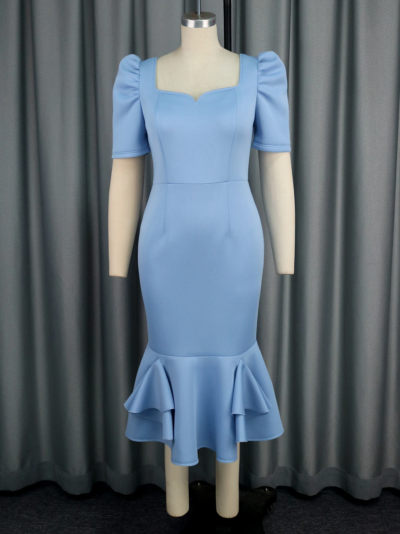 cocktail dress for ballroom dancing New Latin Dance Modern Salsa Waltz Standard Long Dress#FM353 Royal Blue (Customization, Royal Blue) : Clothing, Shoes & Jewelry Plain Pareo Cocktail Dress Beaded Dress Color:#16-Light Steel Blue Ankle Length Establishment