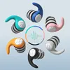 Silicone Noise Cancelling Earplugs Noise Filter Sleep Swimming Waterproof Three Layer Mute Earplugs 2