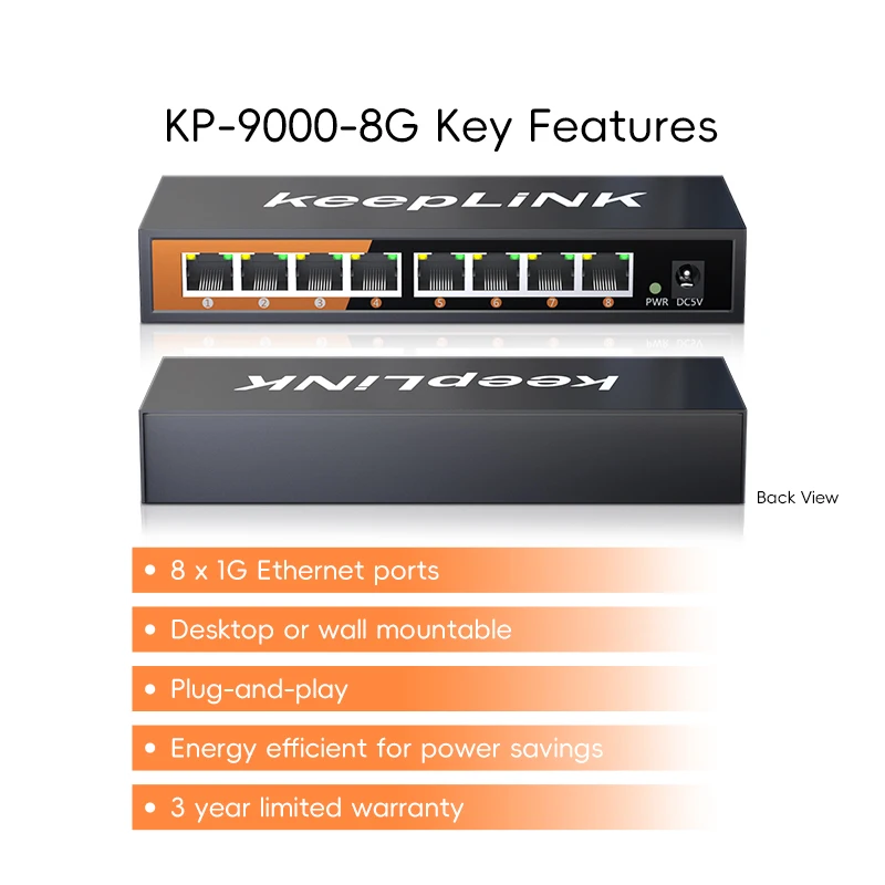 Switch Ethernet Gigabit de Portas - Imagem 2