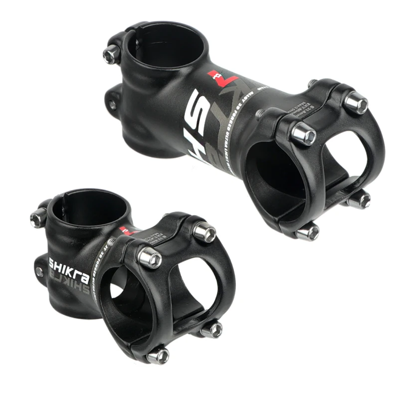 SHIKRA Bicycle Stem Road Mountain Bike Power Mtb Handlebar Negative Table 45/55/60/70/80/90/100/110MM Stem Riser 31 8 Bridge