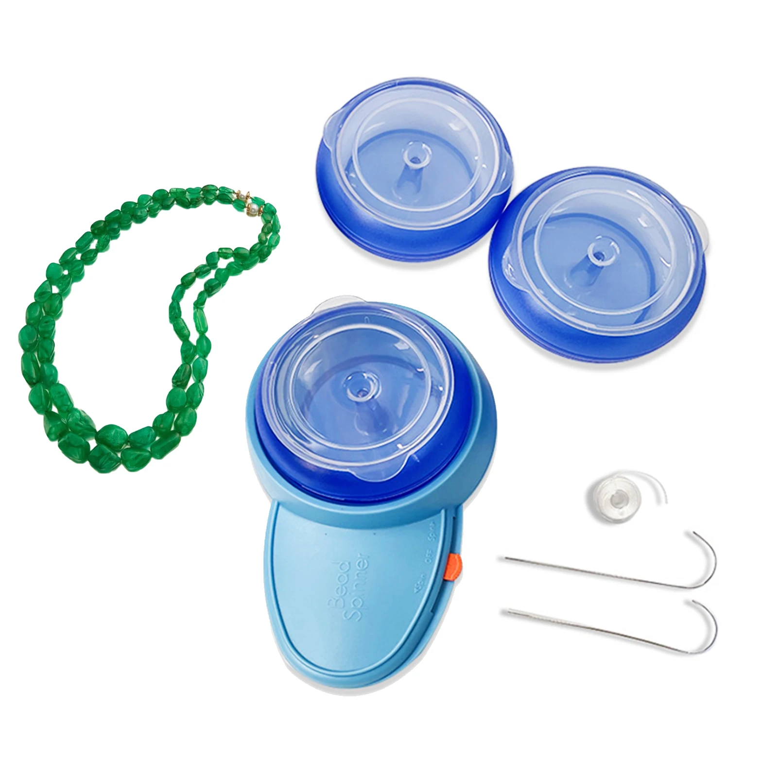 Electric Bead Threading Machine Spinner Making Accessories Needles