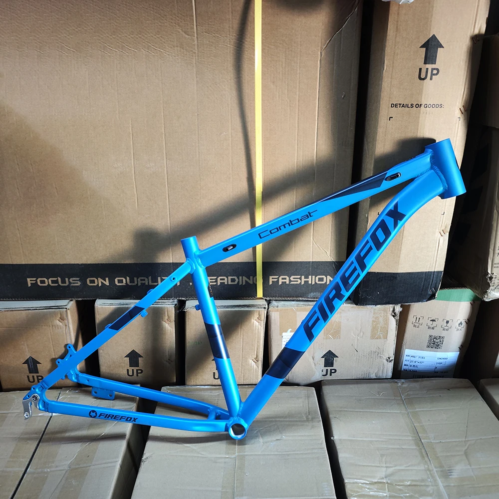 6061 알루미늄 합금 17.5인치 산악 자전거 프레임 O.L.D 135mm 호환 휠 2..