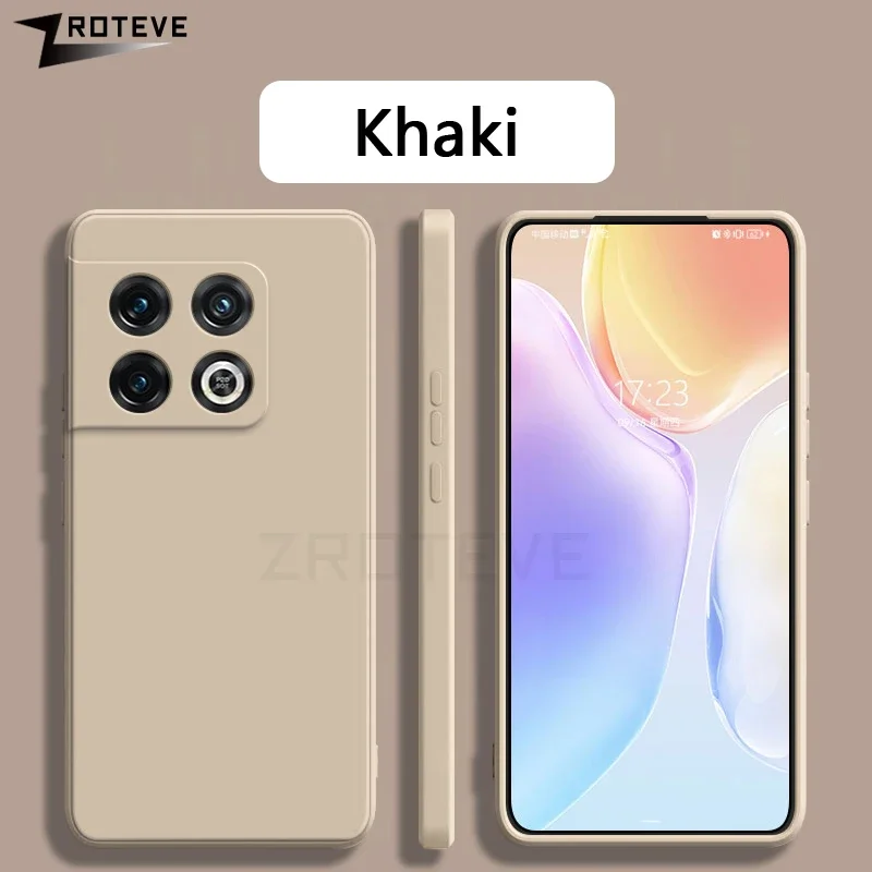 Zroteve Silky Liquid Silicone Soft Phone Case - Enhanced Protection and Comfort