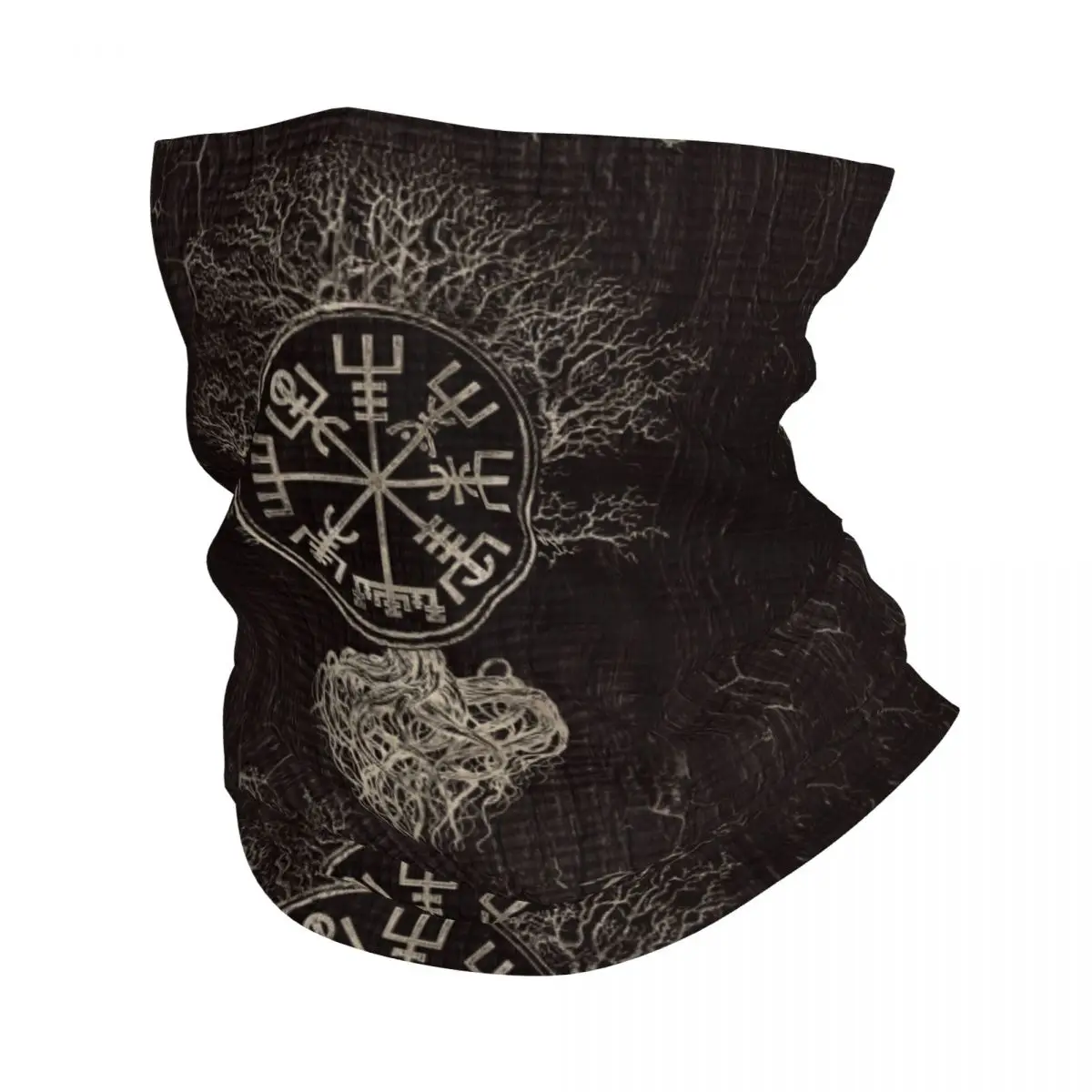 

Vegvisir Tree Of Life Yggdrasil Bandana Neck Cover Viking Balaclavas Wrap Scarf Headwear Outdoor Sports Unisex Adult Windproof