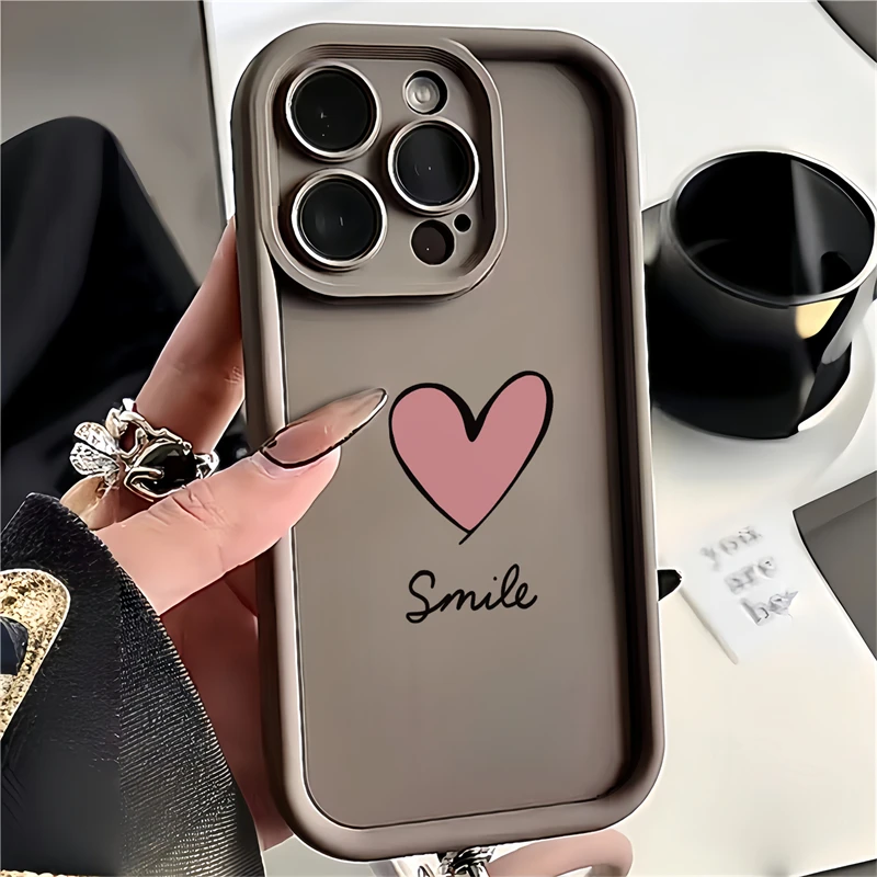 Patterned Silicone Shockproof Soft Phone Cover