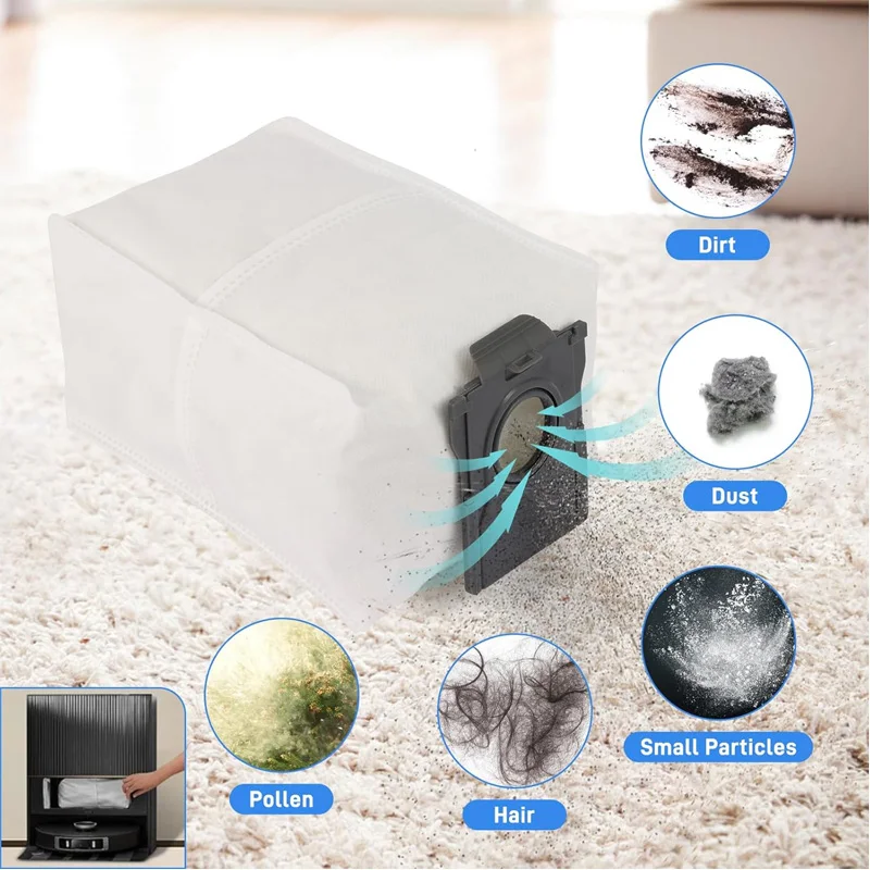 Compatible For Dreame X50 Ultra X30 Ultra X30 Pro X40 Ultra L40 Ultra S30 Pro Ultra Spare Parts Accessories Dust Bag - 5