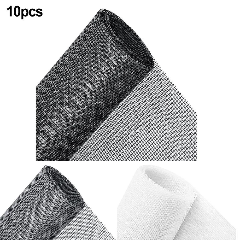 10Pcs Flower Pot Hole Mesh Pad Bonsai Tool Pot Mesh Sheet Hole Flowerpot Bottom Net Pest Breathable Gasket