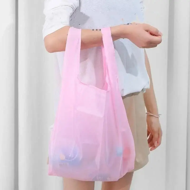 Eco-Friendly Reusable Foldable Shopping Bags - Durable Lightweight Totes