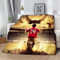 Printed Blanket Football Club B-Benficas Picnic Blankets Warm Blanket Soft and Comfortable Blanket Home Travel Birthday Gift 2