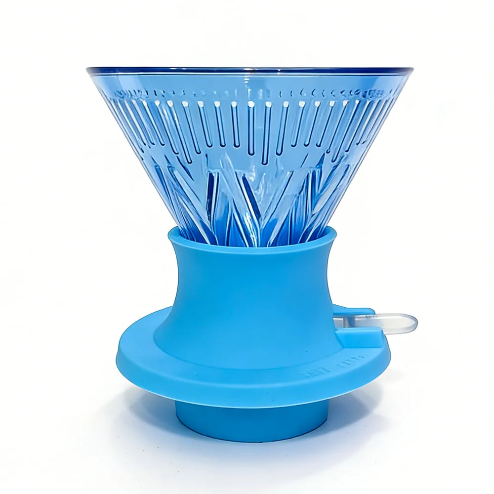 فلتر قهوة YRP يدوي قابل لإعادة الاستخدام بتصميم V-...