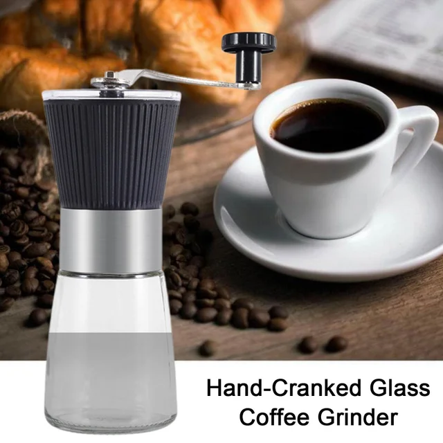 Ceramic Coffee Hand Mill Manual Beans Pepper Spice Grinder Machine