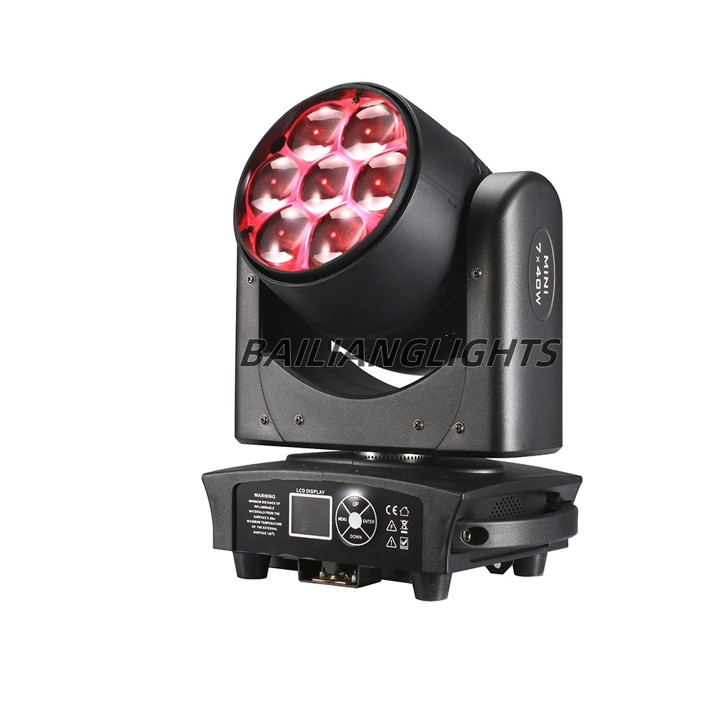 Lyre Sharpy LED   , 7x40W, 4 in 1 RGBW  ׽Ʈ  DMX, ƮŬ Dj  Ƽ ,   