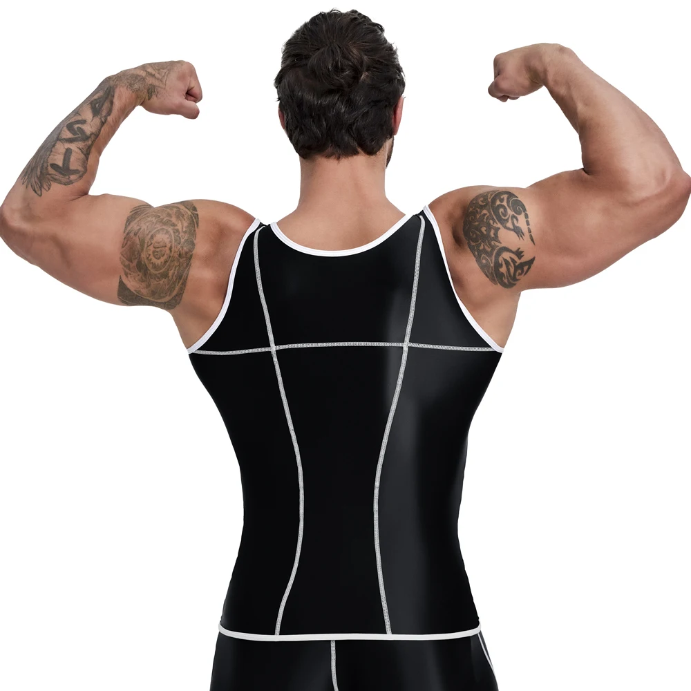 AMORESY Spandex Tight-fitting Athletic Hurdle Vest For Men High Elastic Breathable Gym Trainning Running Fitness Pants 3