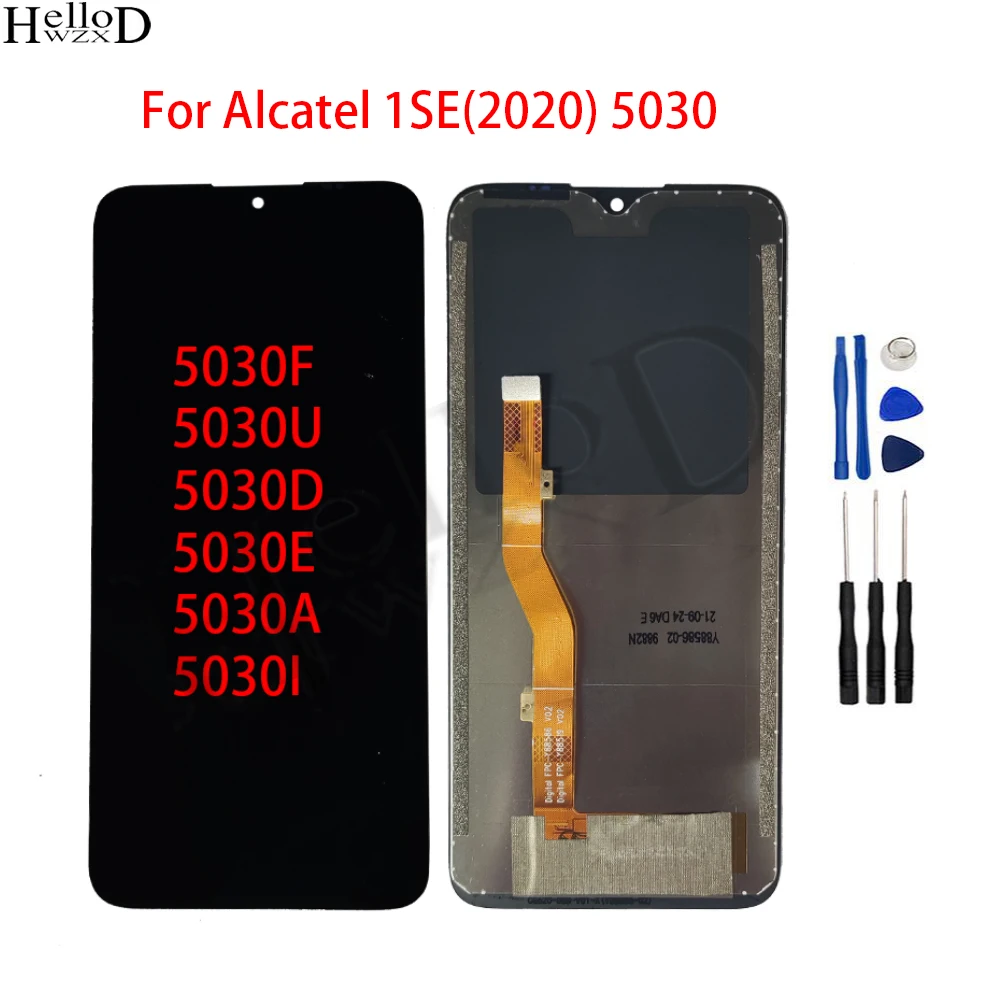 

For Alcatel 5030 Full Screen For Alcatel 1SE 2020 5030 LCD Display Touch Screen Digitizer Module Assembly Replacement