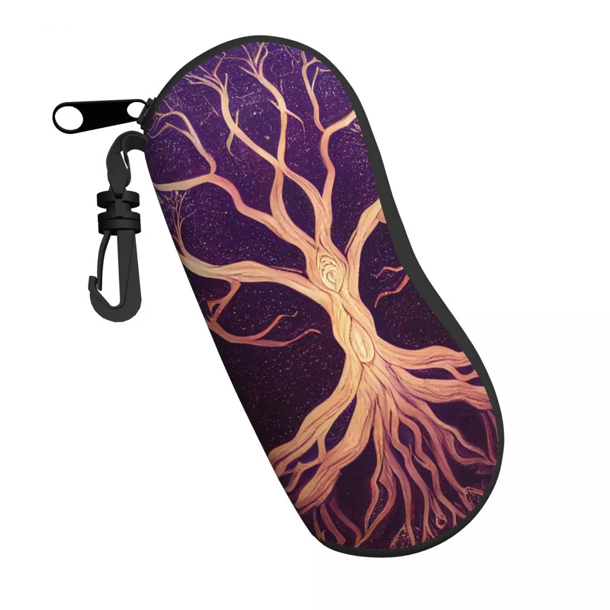 

Glasses Case Soft Glasses Bag Tree Of Life Yggdrasil Portable Sunglasses Box Bag Accessories Eyeglasses Case