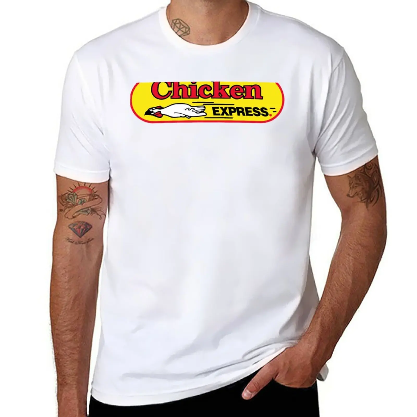 

New Chicken Express Classic T-Shirt graphics t shirt oversized t shirt heavyweight t shirts for men